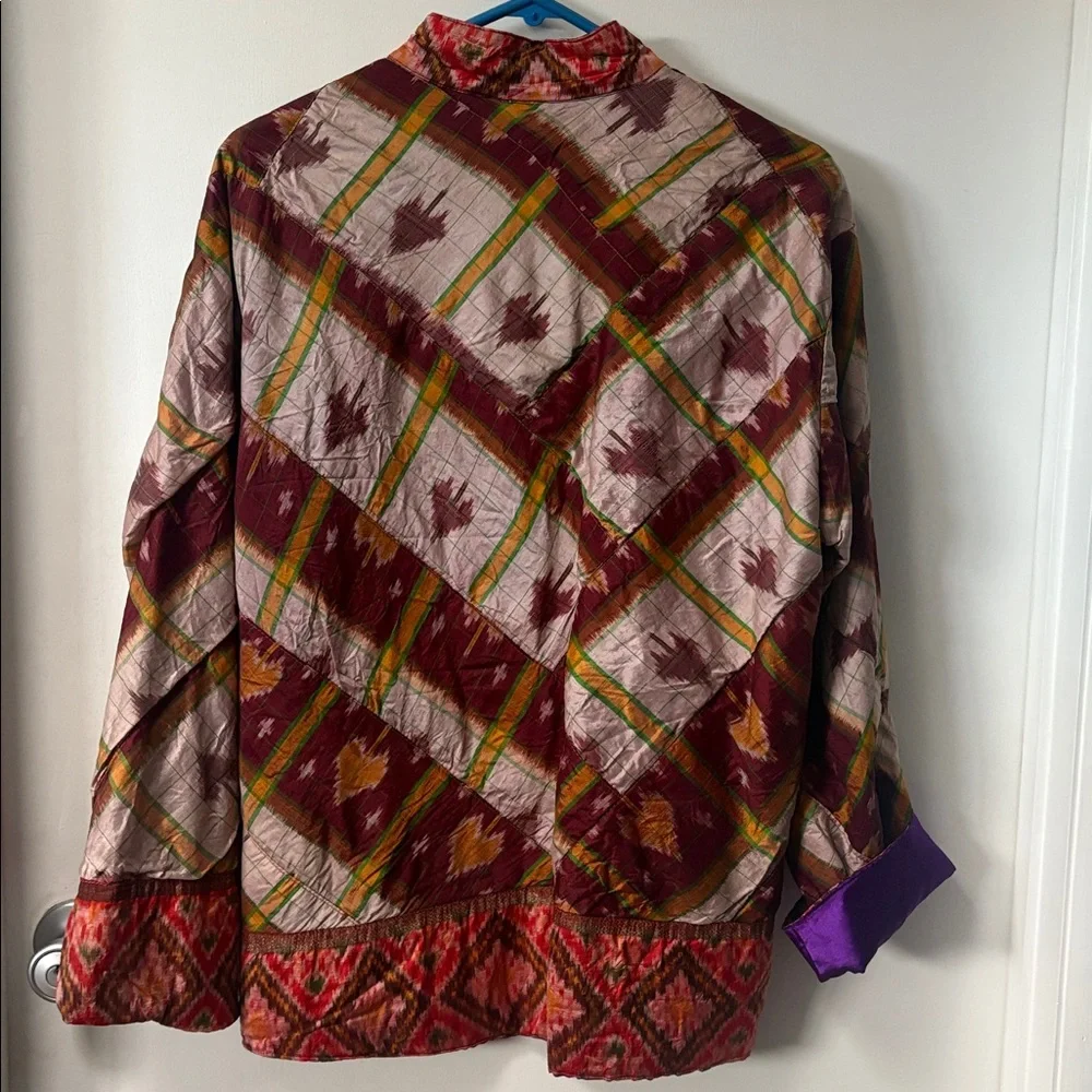 Colorful Patterned Jacket - Picture 4 of 7